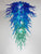 Blown Glass Chandelier Curly Spike Shape 70 X 120cm RL030 Longree