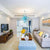 blue hand blown glass chandelier.jpg