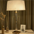 Contemporary Table Lamp Iron Crystal Base