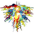 Vcozar Multi Colors Chihuly Glass Chandelier D32inch*H44inch Hand Blown