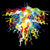 Chihuly Style Blown Glass Chandelier Multi Colors