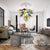 Chihuly Style Blown Glass Chandelier Multi Colors