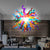 Blown Glass Chandelier Multi Colors Chihuly Style