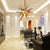Blown Murano Glass Chandelier Multi-color Chihuly Style