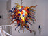 Murano Blown Glass Chandelier Colorful Chihuly Style Home Decor