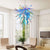 Blown Glass Chandelier Colorful Chihuly Style Murano Glass