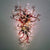 Chihuly Style Colored Glass Wall Light LED Bulbs Hand Blown Glass