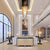 handmade glass chandelier for high ceiling.jpg