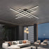 Modern Matrix LED Flush Mount Geometric Ceiling Light