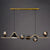 Modern Chandelier Glass Ball Shade For  Sale