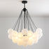 Modern Bubbles Chandelier Frosted Glass Shade
