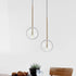 Nordic Bubbles Pendant Clear Glass Globe Shade LED