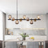 Modern Chandelier Nordic Style Glass Globe Cover LED Bulbs
