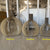 Modern Pendant Light Wooden Arch Slats Art Decor