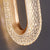 Modern Oval Or Ring Shape Acrylic Crystal Lampshade Pendant Light 