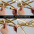 Modern Chandelier Streamlined Linear Rotatable LED For Dinning Room