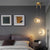 Creative Pendant Light Round Ring Starry Ball Art For Bedside
