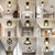 Retro Ceiling Light Black Iron Caged LED Decor