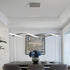 Modern Aluminum Wave Luster Vitalize Chandelier
