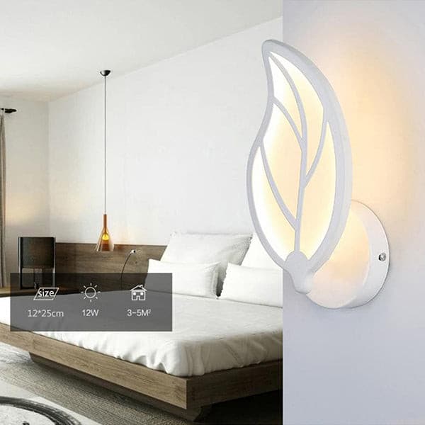 Modern Ceiling Light Leaf Shape LED For Bedroom Living Room – Longree