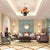 Murano blown glass plates chandelier.jpg
