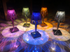 Modern Table lamps Colored Acrylic Crystal Lampshade For Bedside