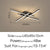 Modern Matrix LED Flush Mount Geometric Ceiling Light