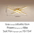 Modern Matrix LED Flush Mount Geometric Ceiling Light