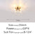 Crystal Chandelier Dandelion Starburst Shape LED Pendant Lighting