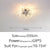 Crystal Chandelier Dandelion Starburst Shape LED Pendant Lighting