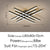 Modern Matrix LED Flush Mount Geometric Ceiling Light
