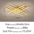 Modern Matrix LED Flush Mount Geometric Ceiling Light