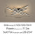 Modern Matrix LED Flush Mount Geometric Ceiling Light
