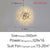 Crystal Chandelier Dandelion Starburst Shape LED Pendant Lighting