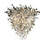 Chihuly style white murano glass chandelier.jpg