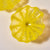 Hand Blown Glass Creative Pure cystal Yellow Wall Plate Wall Art Wall Flower Wall Mounted Sconces Home Decor Custom made Set