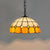 stained glass pendant light