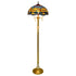Floor Lamp Tiffany Style Dragonfly Stained Glass Lamp Shade