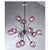 blown glass chandelier hanging lights