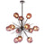 blown glass chandelier pendant lighting