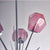 blown glass chandelier suspension lighting