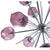 blown glass chandelier Led Lighting Fixture For Home Decor