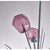blown glass chandelier sputnik shape