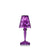 Modern Table lamps Colored Acrylic Crystal Lampshade For Bedside